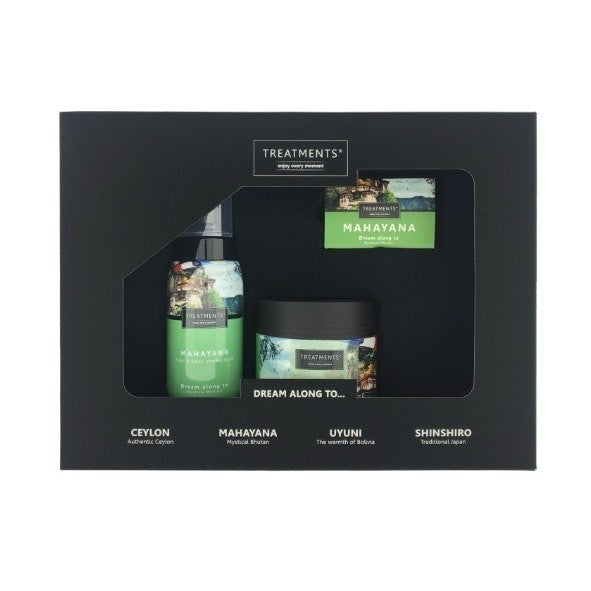 Geschenkbox Dusche & Peeling - Mahayana