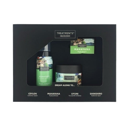 Geschenkbox Dusche & Peeling - Mahayana