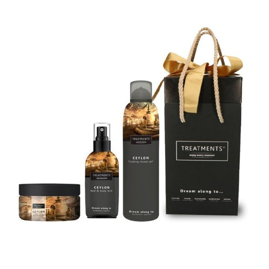 Geschenkbox Körper & Peeling - Ceylon