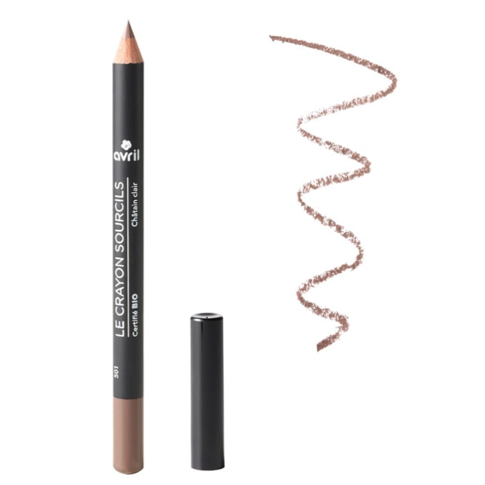 Organic eyebrow pencil – precise definition & natural care, 1 g
