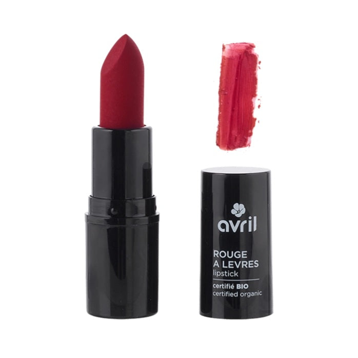 Organic Lipstick – Intense Color & Natural Care, 3 g