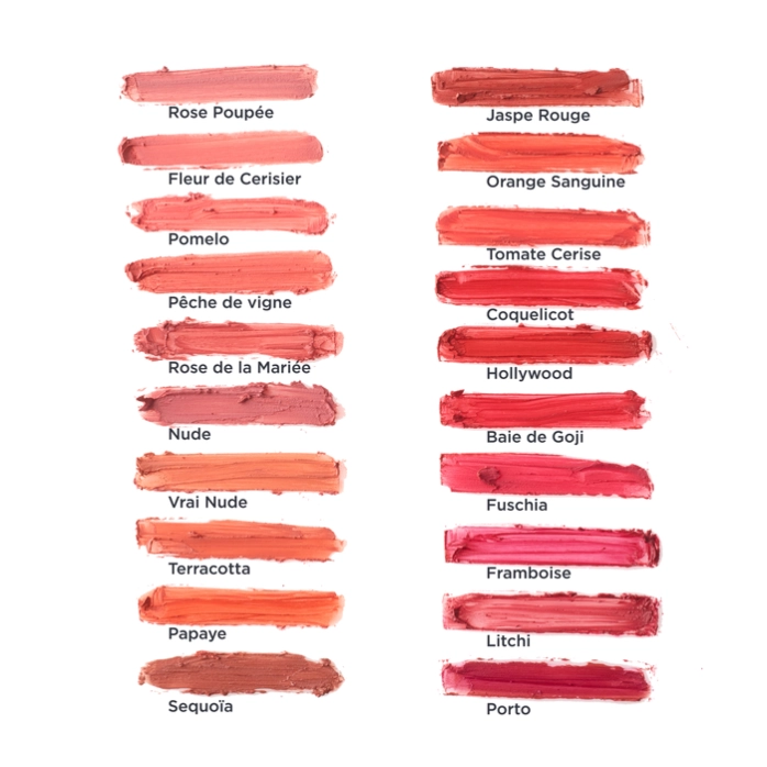 Organic Lipstick – Intense Color & Natural Care, 3 g