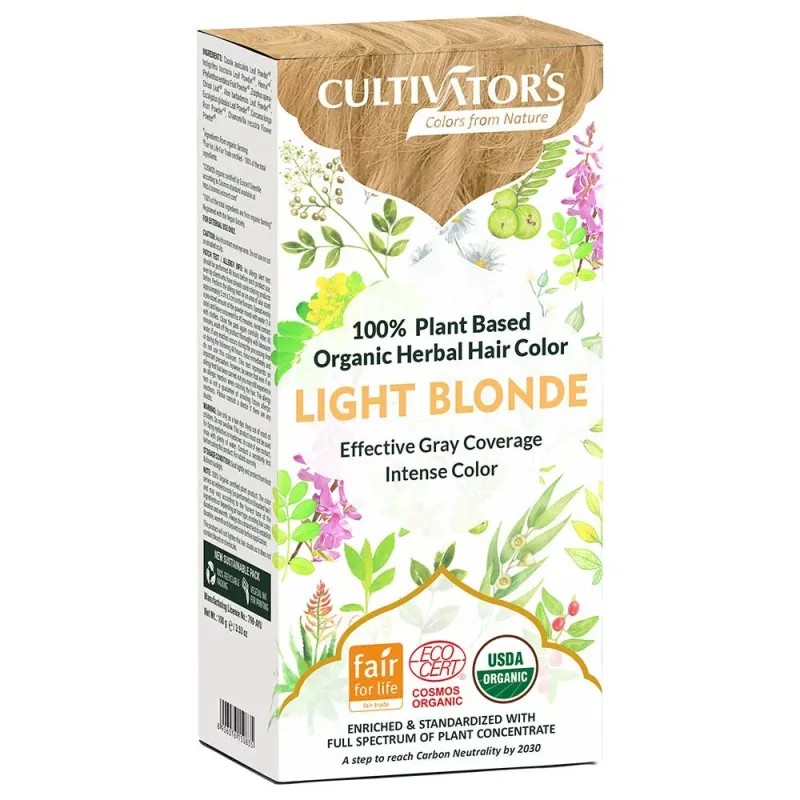 hair dye plant based Organic plant-based hair dye, light blonde, 100 g – Euroarabin