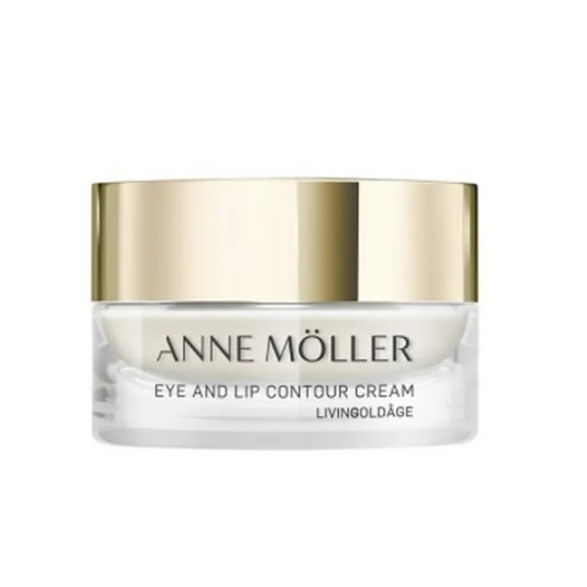 Livingoldâge Augen- & Lippenpflege – Intensiv straffende Konturcreme, 15 ml