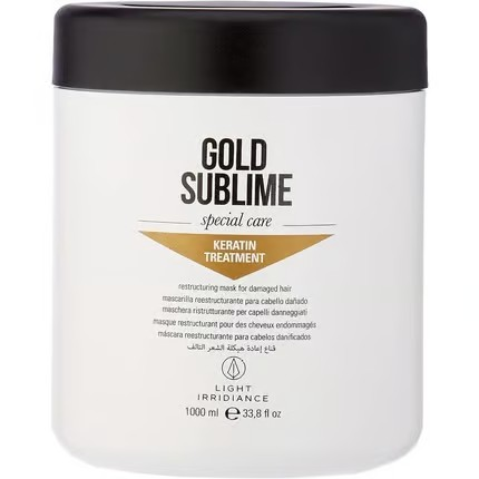 Gold Sublime Keratin Treatment Maske – Repair & Glanz, 1 L