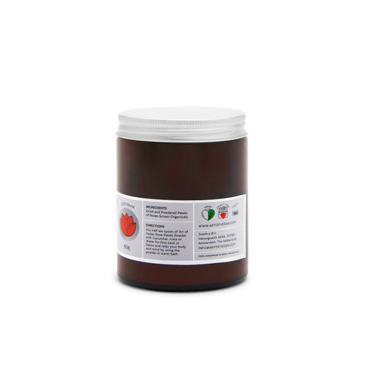 Rose petal powder