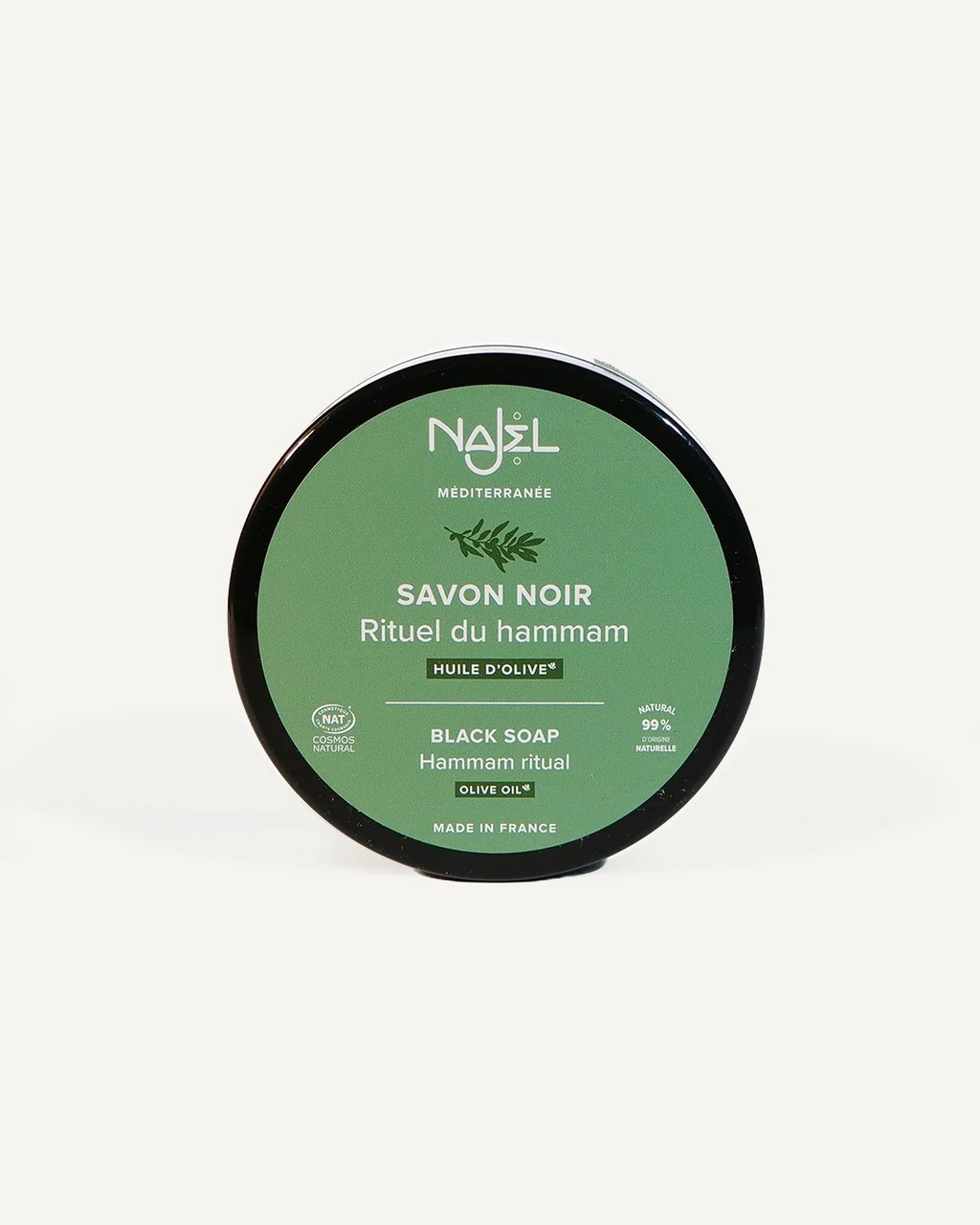 Schwarze Seife mit Olivenöl – Savon Noir, 180 g