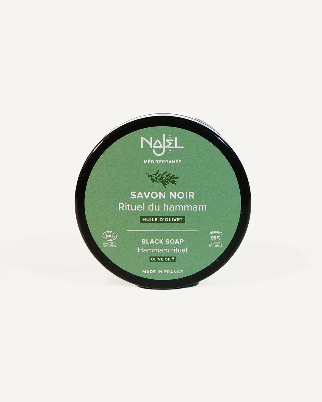 Schwarze Seife mit Olivenöl – Savon Noir, 180 g
