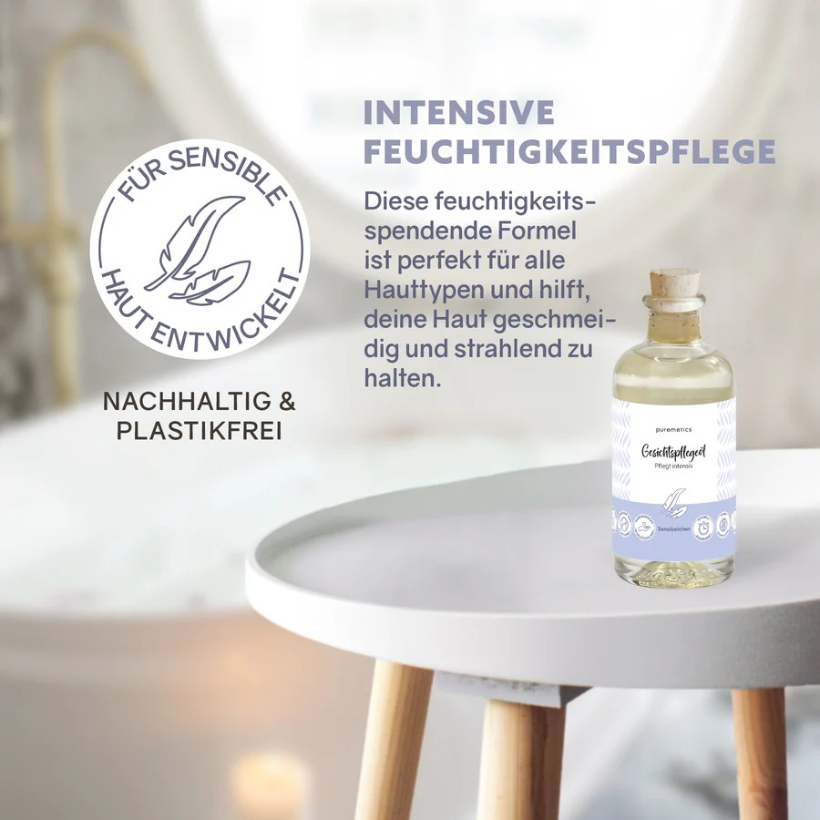 Gesichtspflegeöl Sensibelchen – milde Gesichtspflege, 90 ml