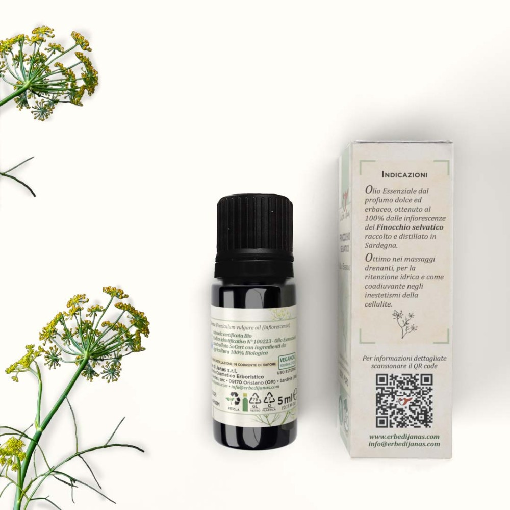 Wild Fennel Essential Oil, 5 ml