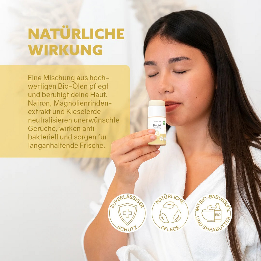Deo-Stick Zitrone – frischer Schutz, 60 g