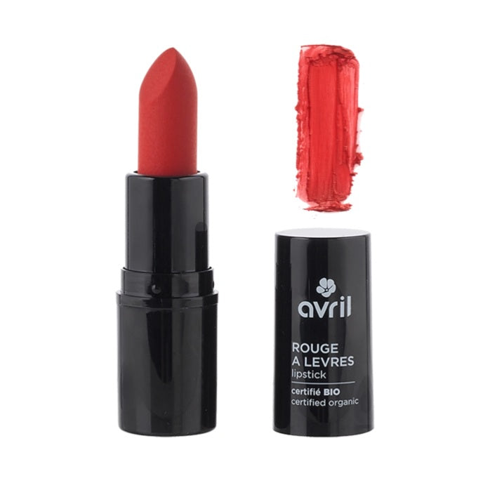 Organic Lipstick – Intense Color &amp; Natural Care, 3 g