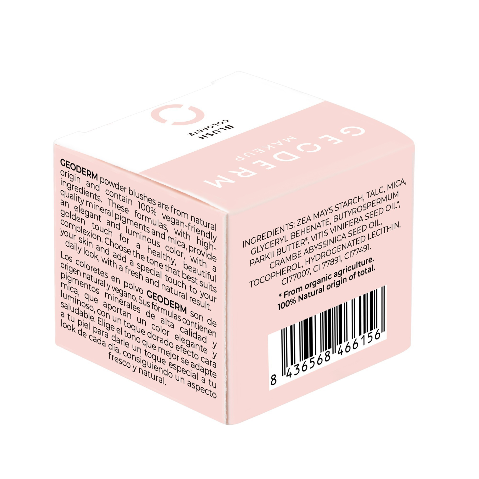 Intense Rose Powder Blush – Natürlicher, veganer Puderrouge, 3 g