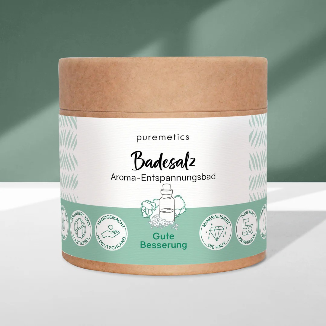 Badesalz Gute Besserung – Geschenkidee, 400 g