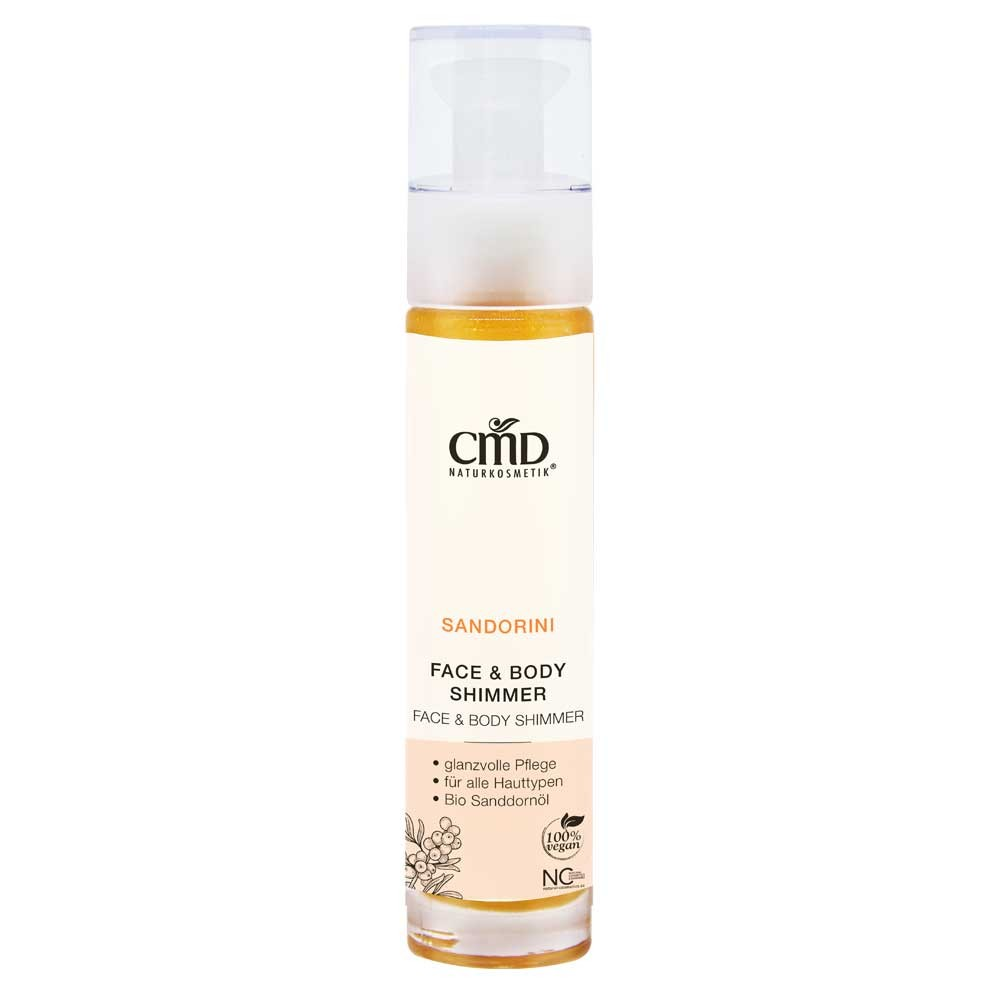 Sandorini Face & Body Shimmer, 50 ml