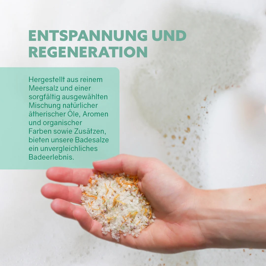 Badesalz Gute Besserung – Geschenkidee, 400 g