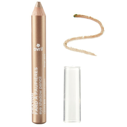 Organic eyeshadow pencil “Sahara” – pearly shimmer &amp; natural care