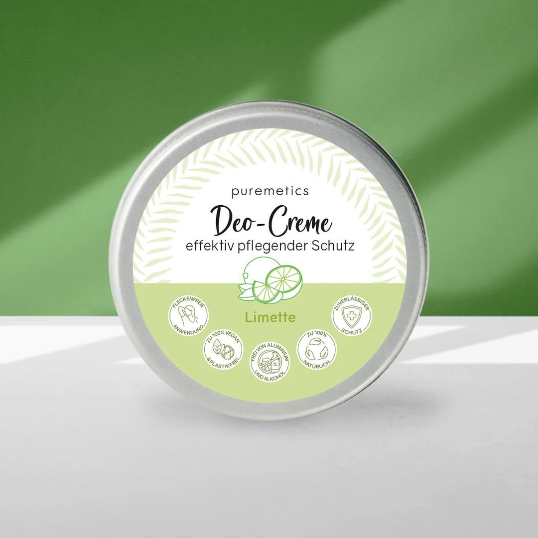 Deo-Creme Limette – frischer Schutz, 45 g