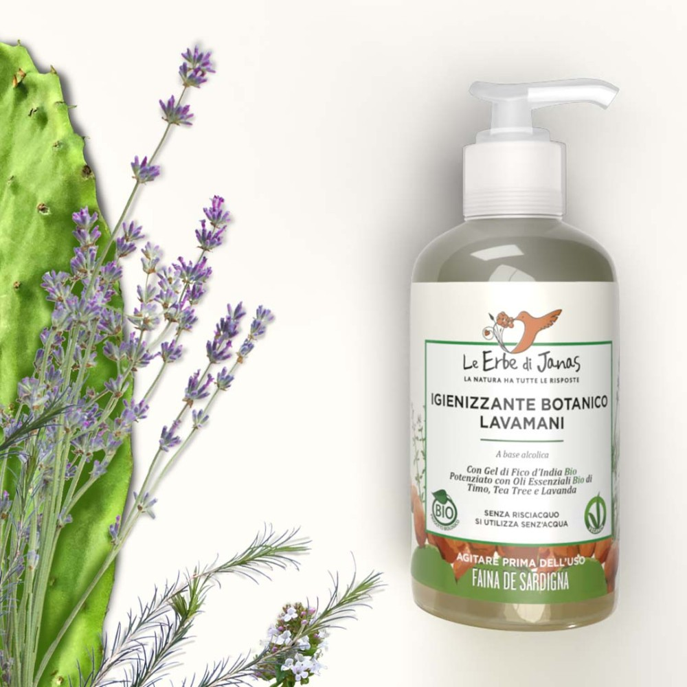 Plant-based hand cleansing gel