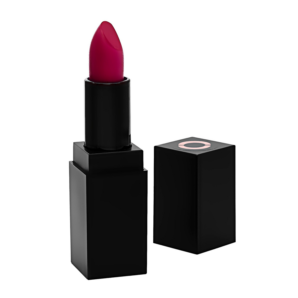 Raspberry Lippenstift – Natürlicher, veganer Lippenbalsam mit Satin-Finish, 4 g