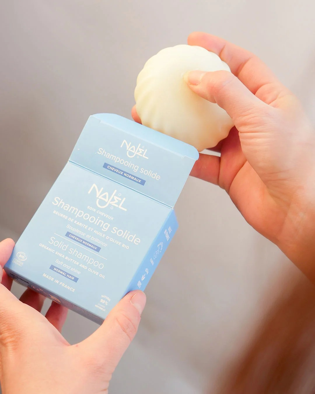 Festes Shampoo für normales Haar mit Sheabutter, 75 g