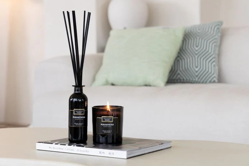 Mahayana scented candle 380g – Mystical fragrance &amp; elegant design