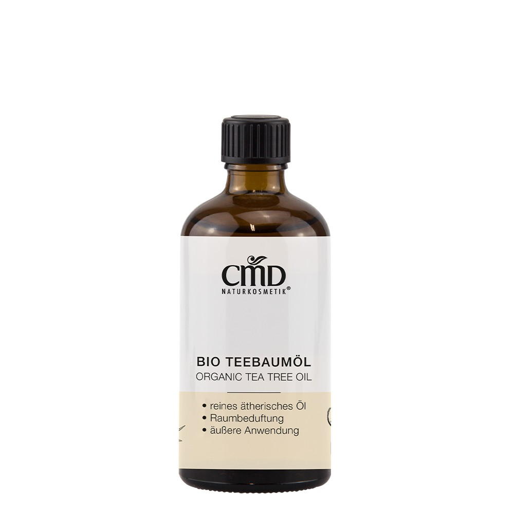 Teebaumöl Bio mit Tropfeinsatz, 100 ml