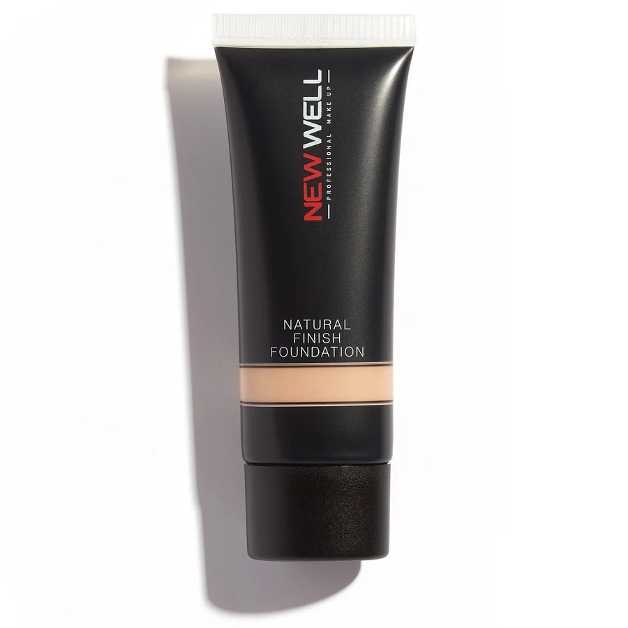 Natural Finish Foundation, natürliche Deckkraft Foundation Make-Up, 30 ml