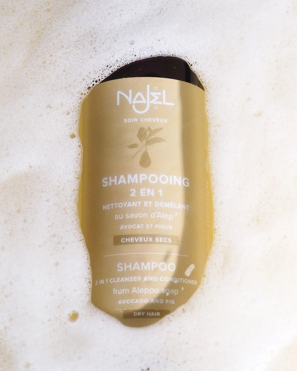 Aleppo Shampoo 2in1 für trockenes Haar, 500 ml