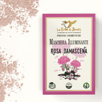 Bio Glow-Maske mit Damaszener Rose, 100 g