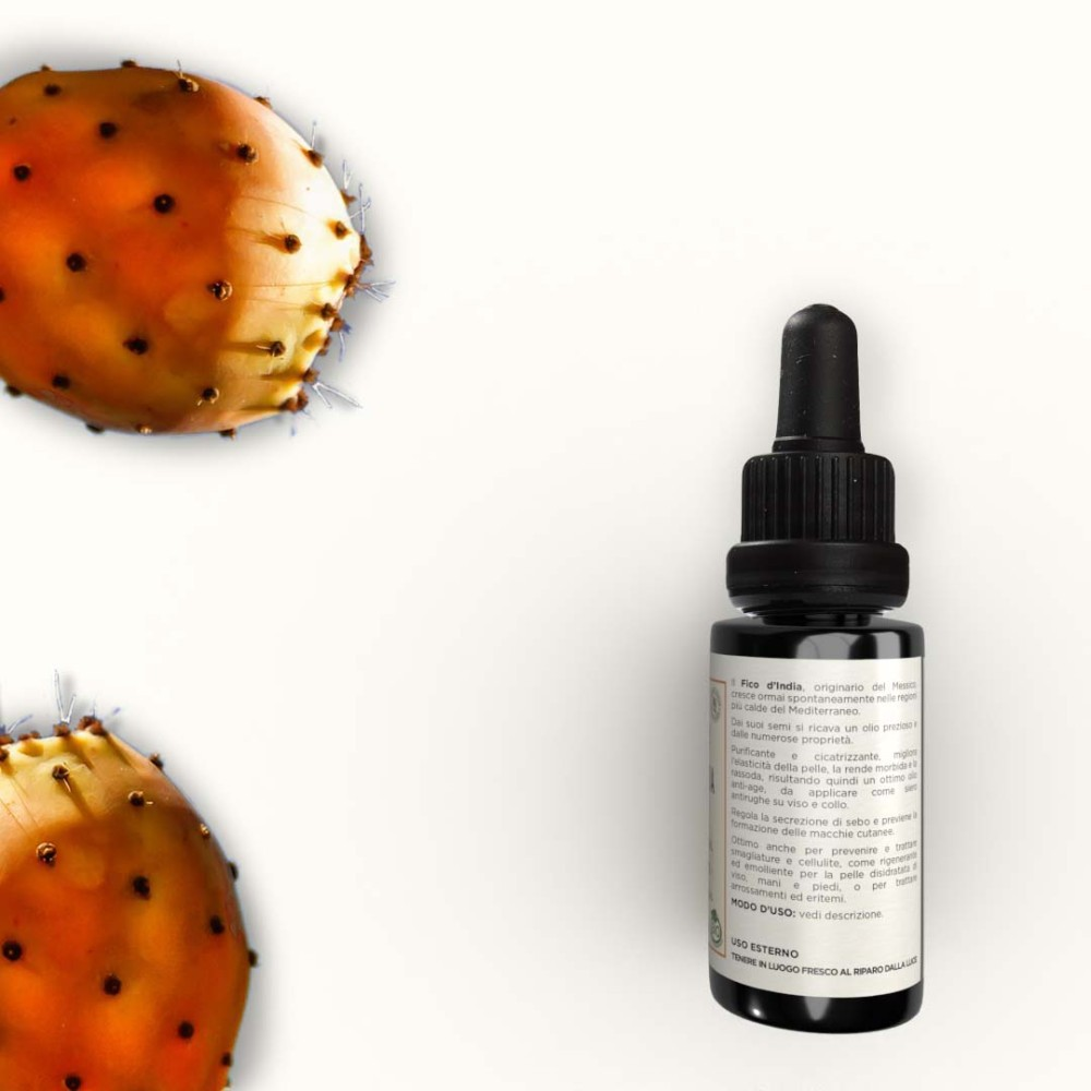 Organic Cold-Pressed Prickly Pear Seed Oil, 20 ml