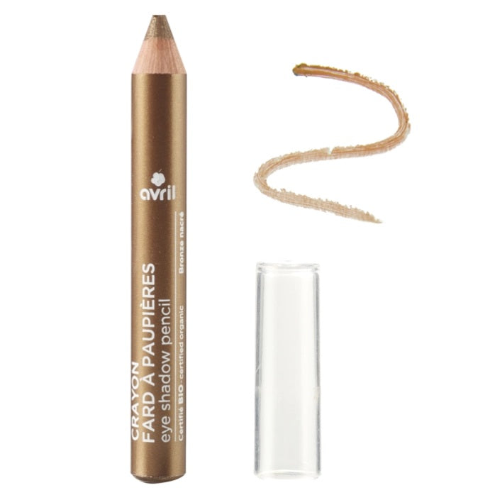 Bio Lidschattenstift „Sahara“ – Perlender Schimmer & natürliche Pflege