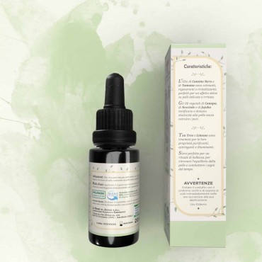 Anti-Aging Facial Oil with Tea Tree & Black Cumin, 20 ml