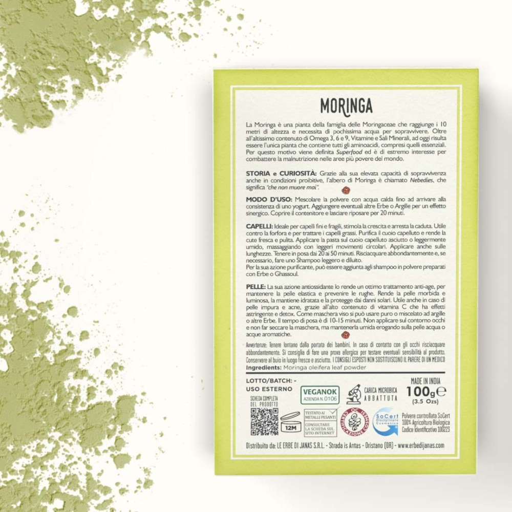 Bio Moringa Pulver, 100 g