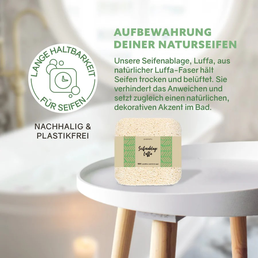Seifenablage Luffa, 4 g