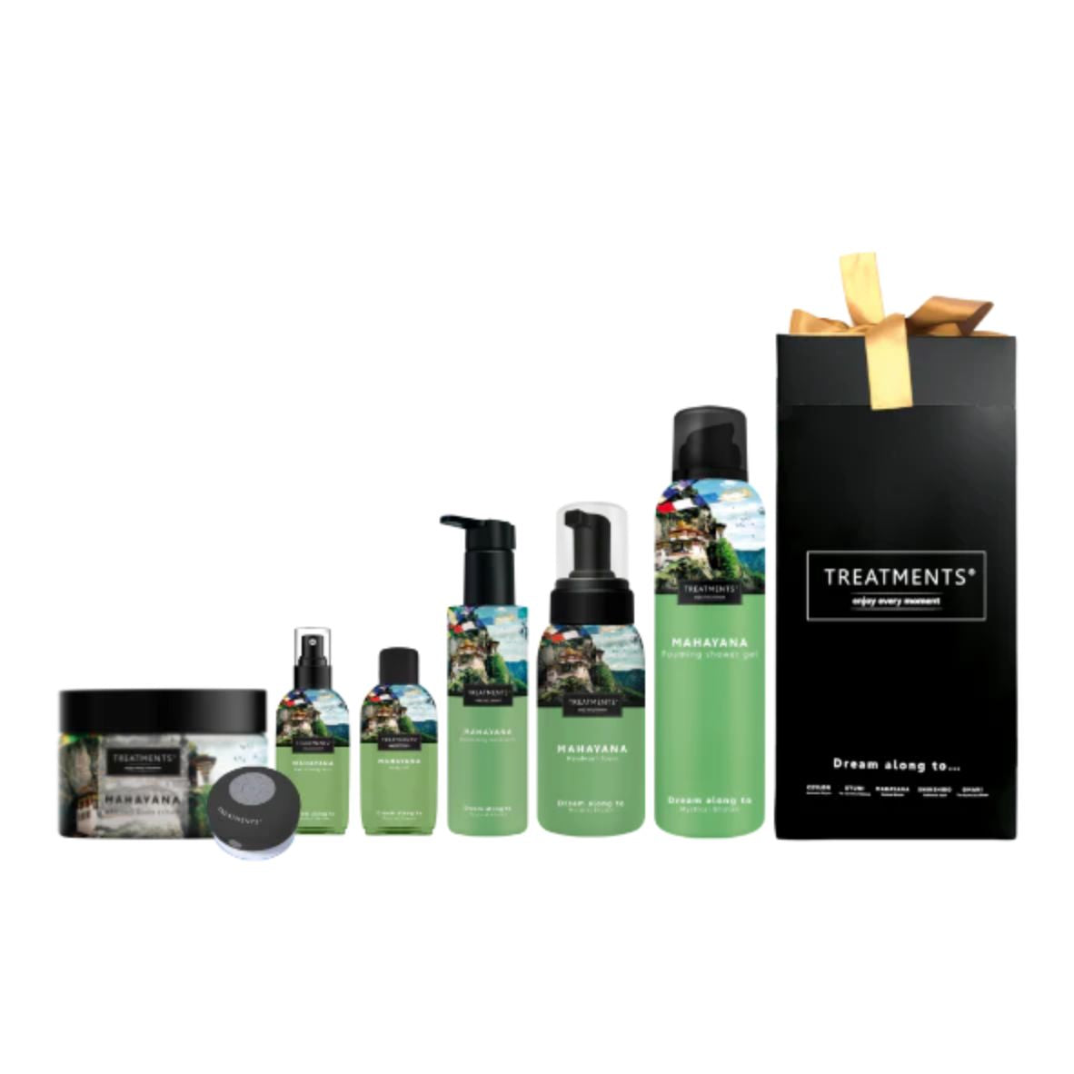  Geschenkbox Spa für Zuhause – Mahayana: Luxuriöse Pflege & Entspannung
