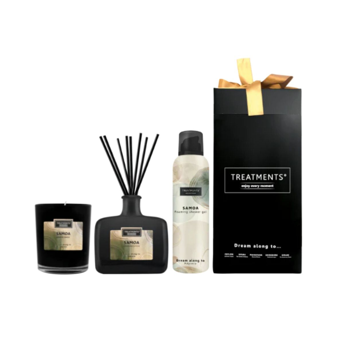 Geschenkbox Home & Body DeLuxe – Tropischer Duft & luxuriöse Pflege mit Samoa-Aroma