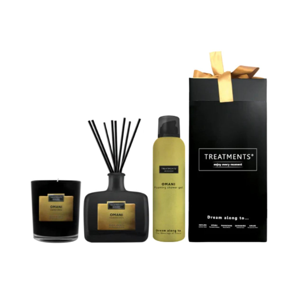 Geschenkbox Oman – Luxus Pflegeset & Raumduft