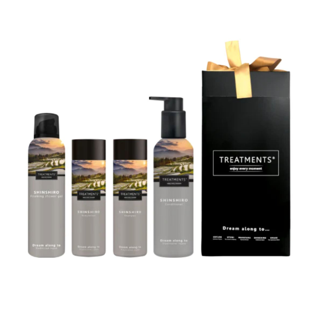 Geschenkbox Haar & Körper Shinshiro – Sanfte Pflege & blumiger Duft