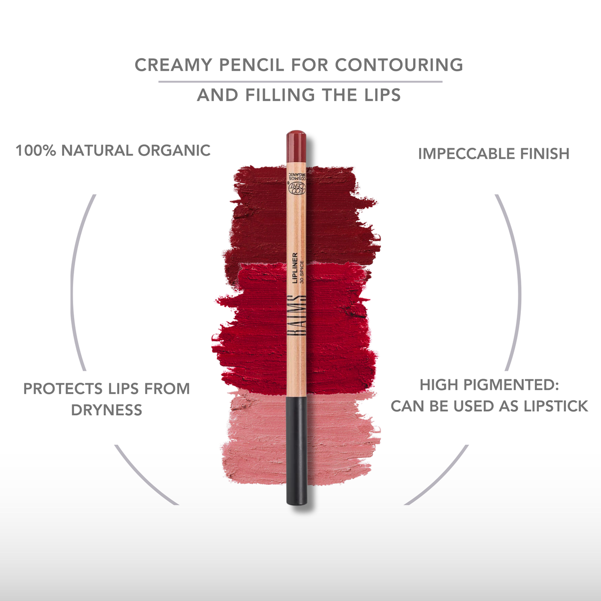 Mineralischer Lipliner – Präziser Lippenkonturenstift, 1,1 g