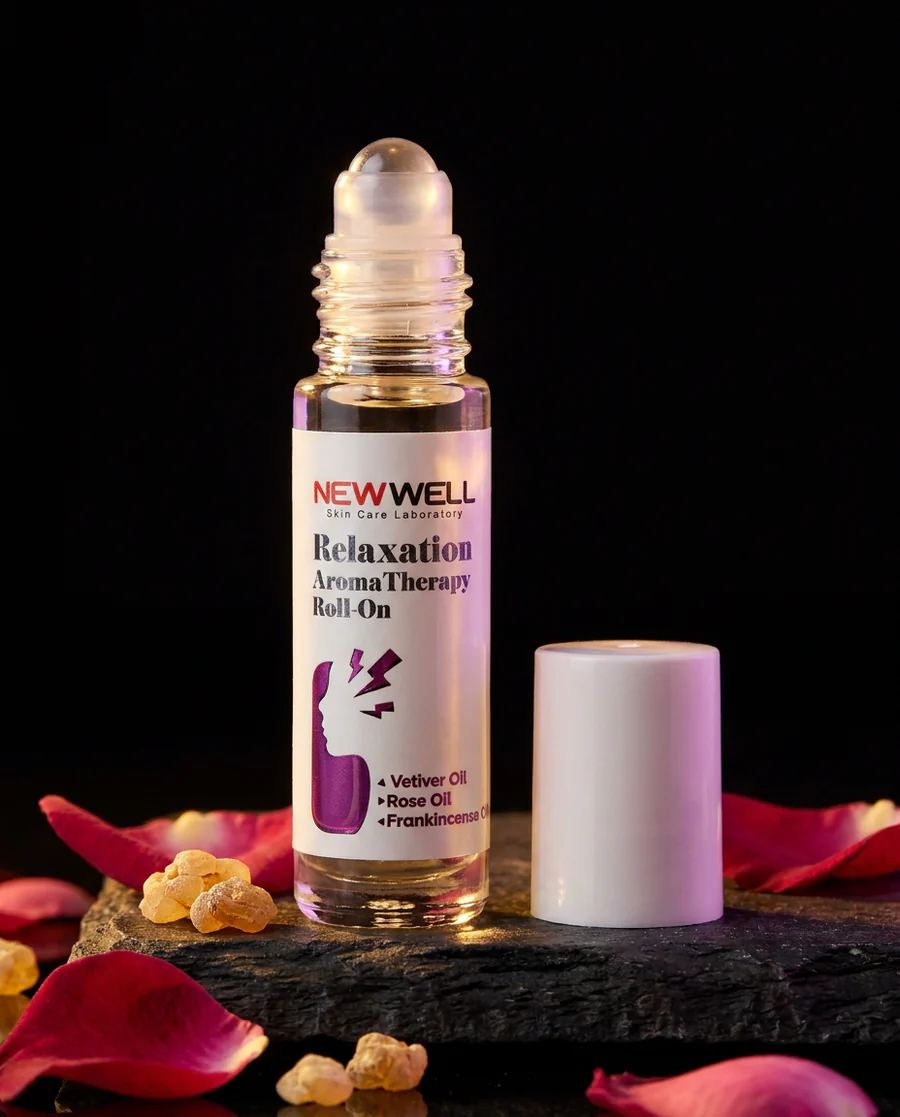 رول أون العلاج العطري للاسترخاء، عطر وعناية مهدئة، 10 مل