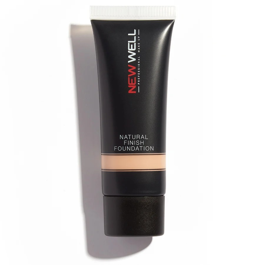 Natural Finish Foundation, natürliche Deckkraft Foundation Make-Up, 30 ml