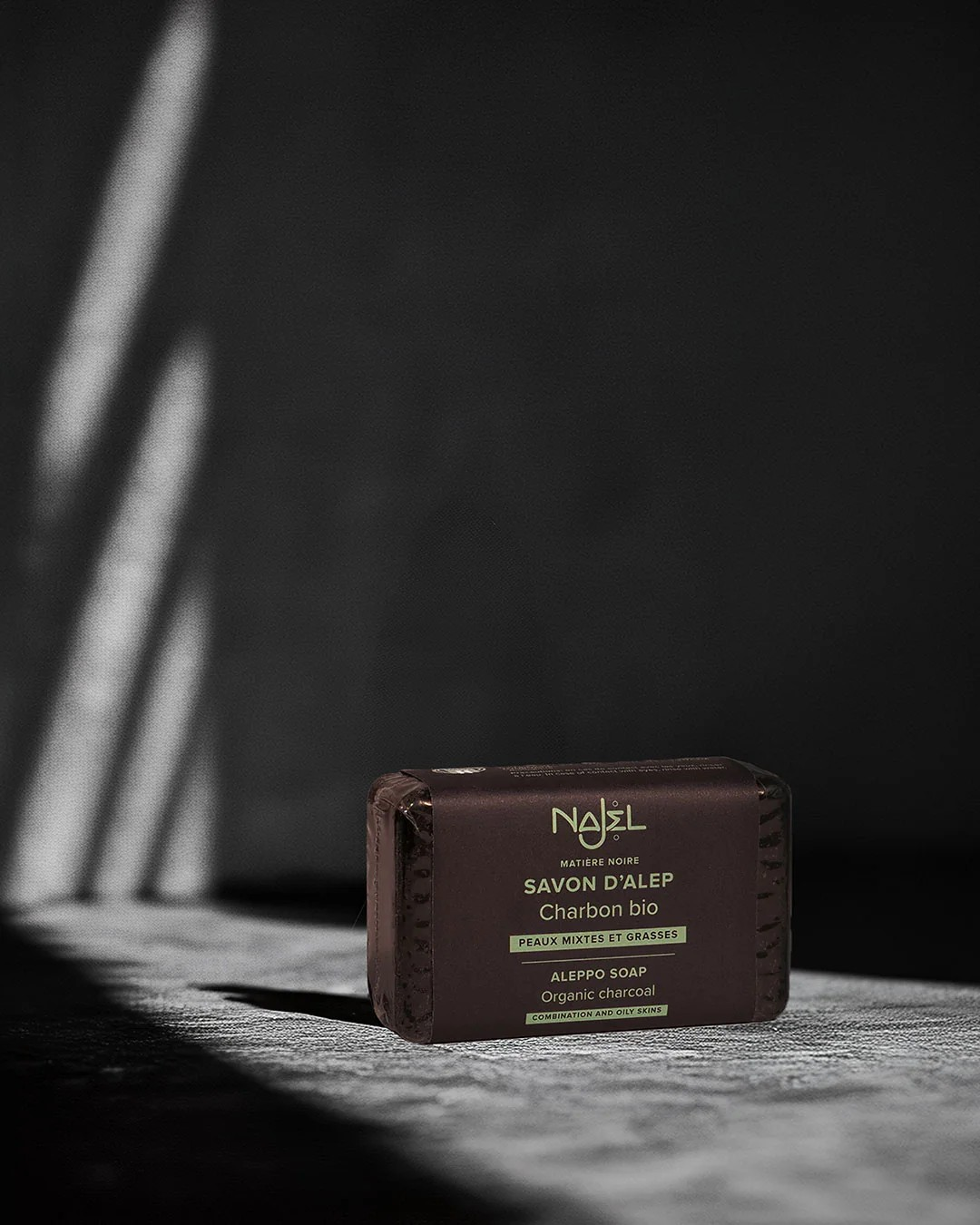 Aleppo Seife Pflanzenkohle Bio, 100 g