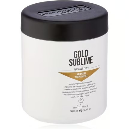 Gold Sublime Keratin Treatment Maske – Repair & Glanz, 1 L