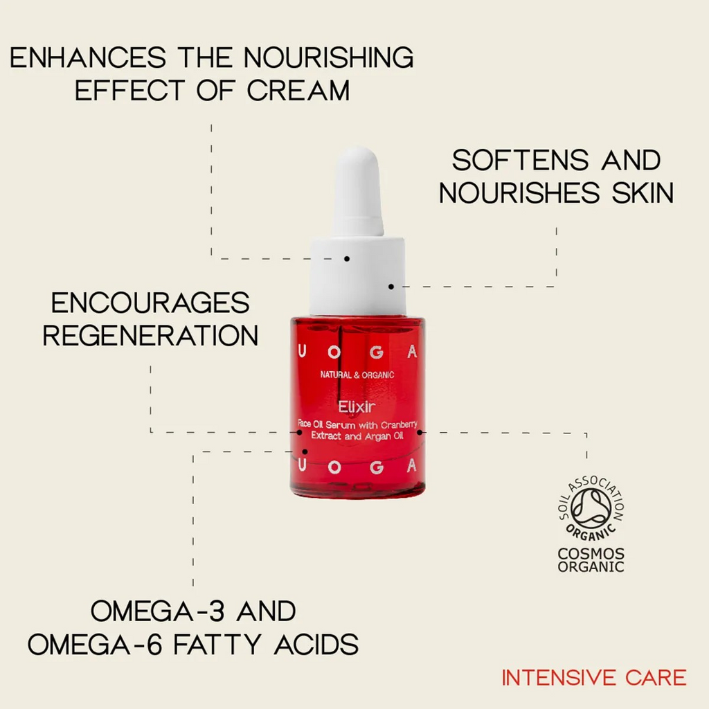 Elixir Cranberry & Arganöl – Pflege & Nährung, 15 ml
