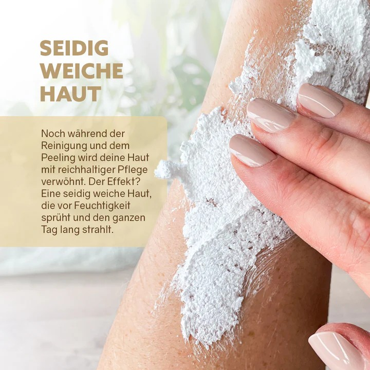 3in1 Dusch-Fluff Vanille – sanfte Pflege, 250 g