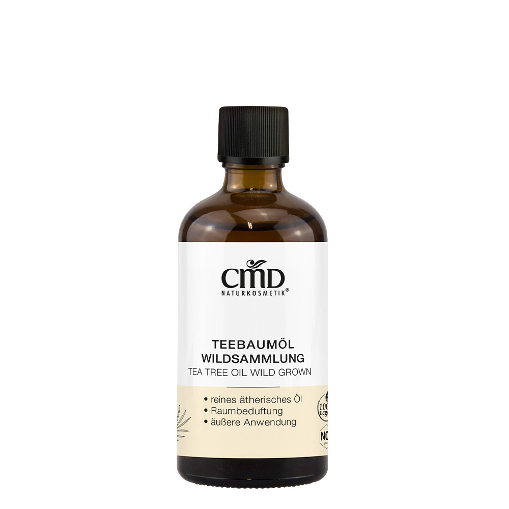 Teebaumöl Wildsammlung mit Tropfeinsatz, 100 ml