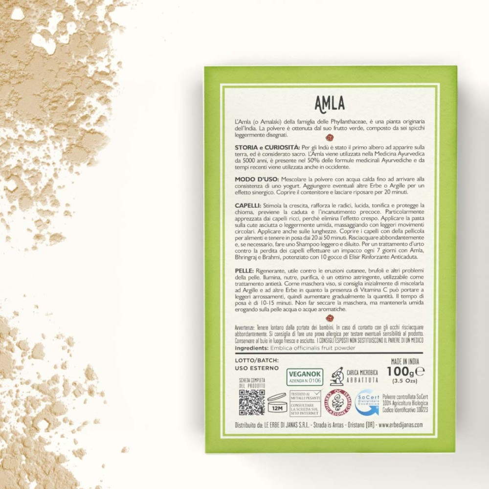 Bio Amla Pulver (Indische Stachelbeere), 100 g