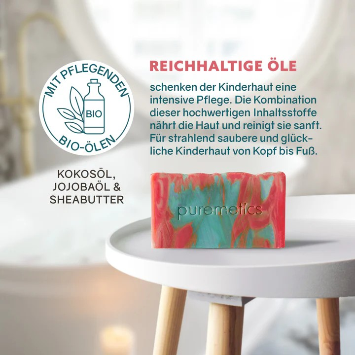 Kids' Soap Tropical – mild soap for sensitive children's skin. 75.00 g