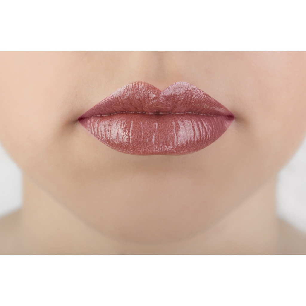 Glossy Coral Lip Gloss – Bio & natürlicher Glanz, 7 g